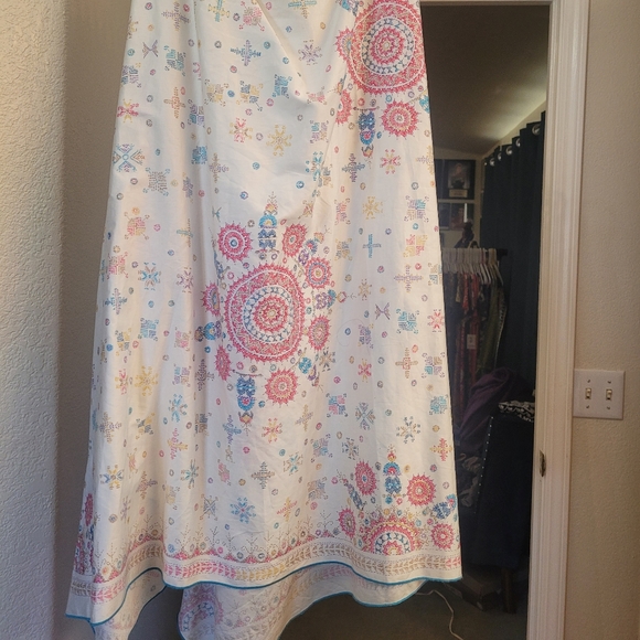 EUC Peruvian Connection Women's Size 12 White Skirt. - Picture 10 of 10